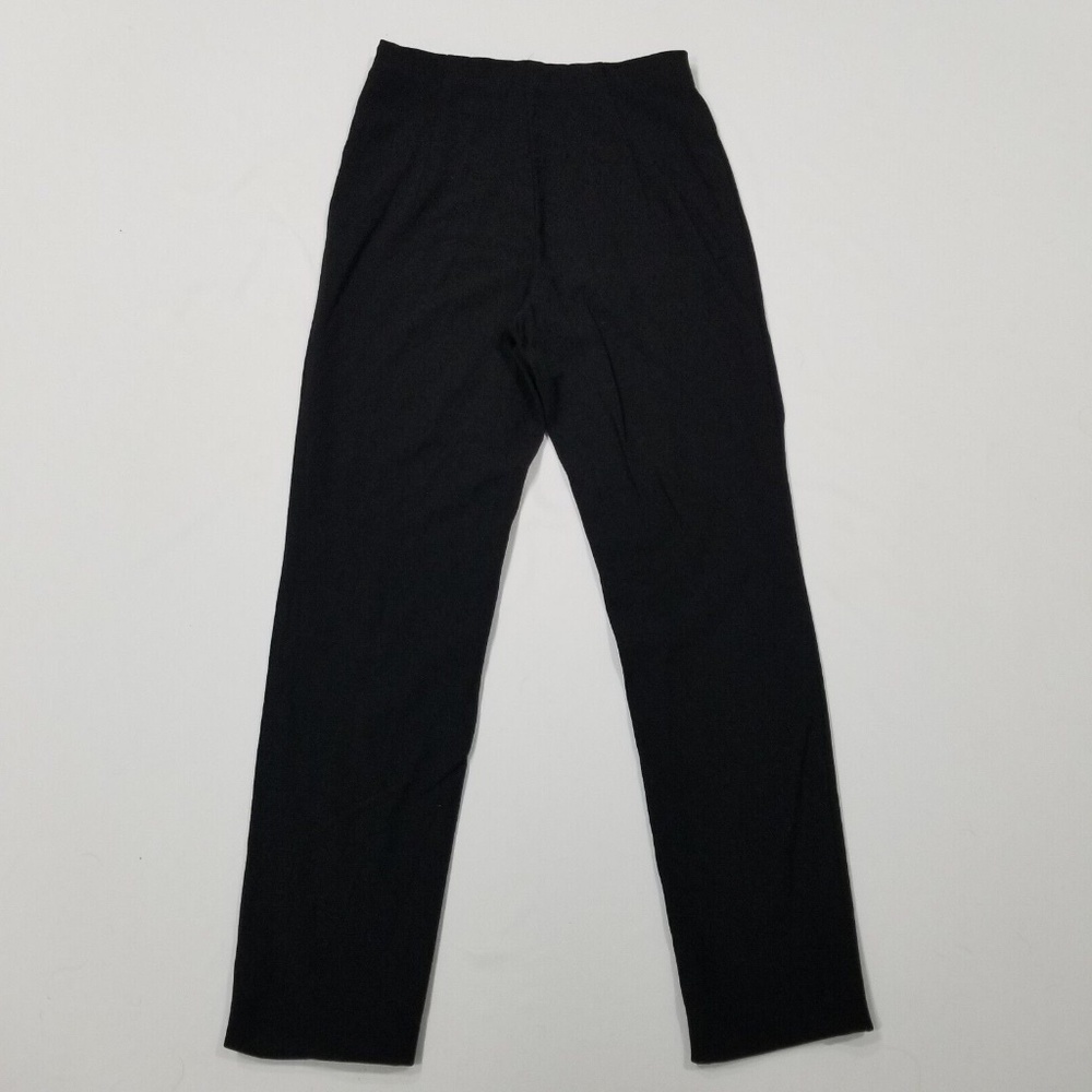 Jil Sander Wool Black Dress Pants Pleated Trousers High Rise Made In Italy 38